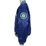 MLB (Felco) - Seattle Mariners Spell-Out Windbreaker 1990s Large Vintage Retro Baseball