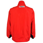 Vintage (Philip Morris) - Red Marlboro Spell-Out Windbreaker 1990s Large Vintage Retro