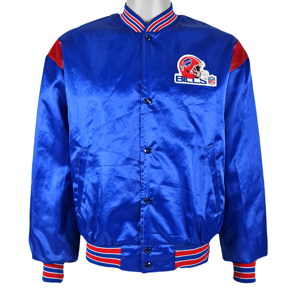 NFL (Swingster) - Buffalo Bills Button-up Jacket 1990s Large Vintage Retro Football