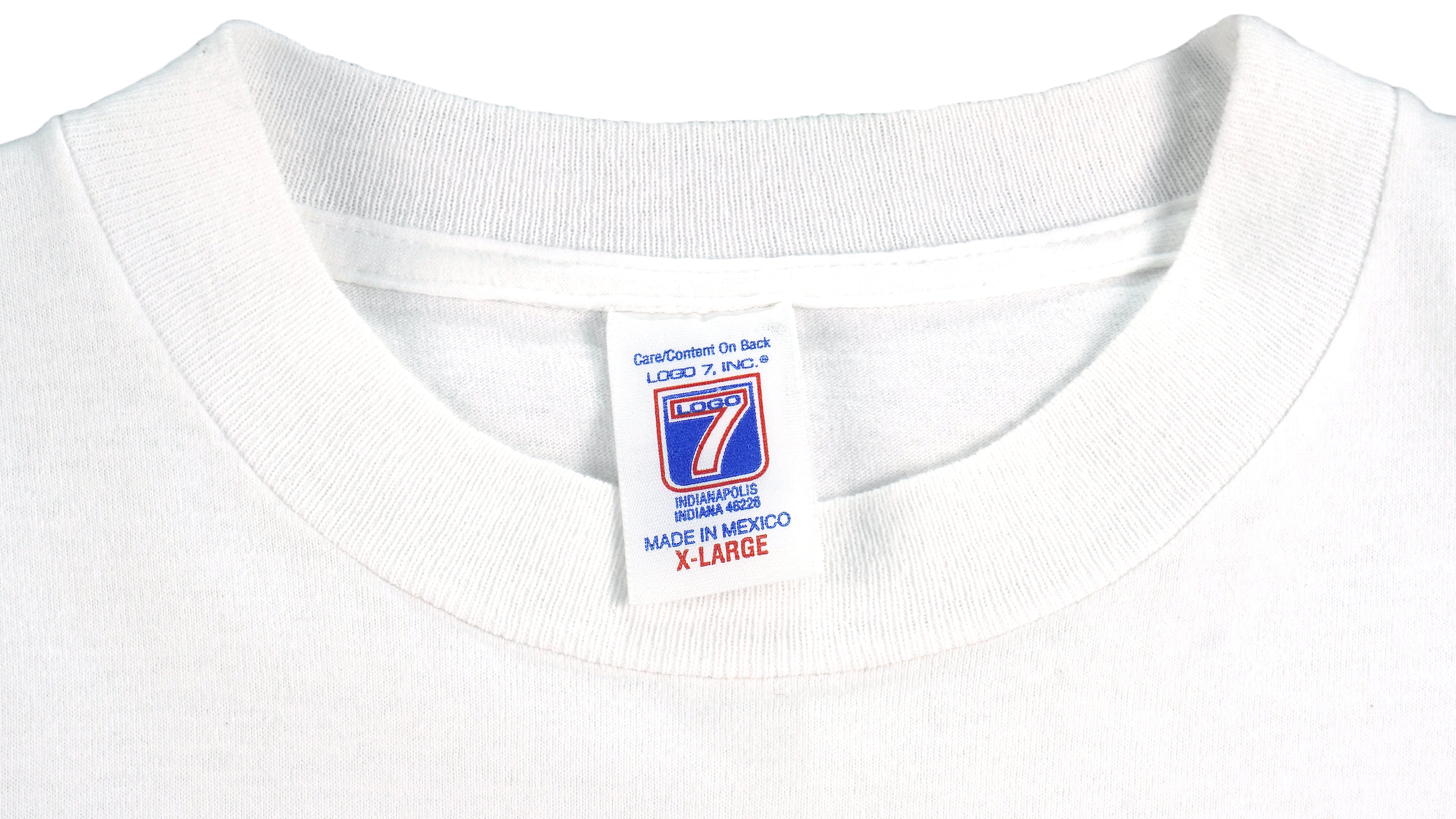 NFL (Logo 7) - Super Bowl XXXIII, Falcons VS Broncos Deadstock T-Shirt 1999 X-Large Vintage Retro Football
