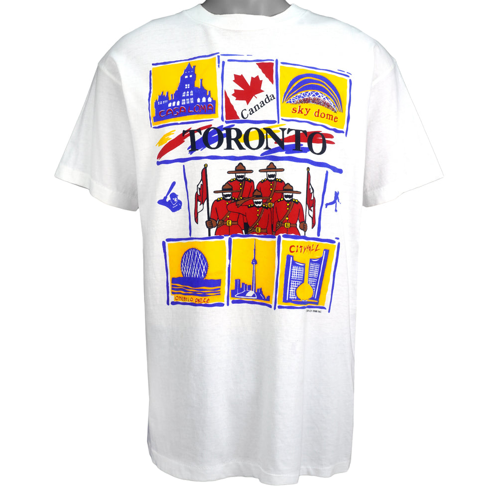 Vintage (Unique) - Toronto Spell-Out T-Shirt 2000 Large Vintage Retro