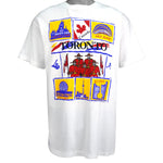 Vintage (Unique) - Toronto City Canada Single Stitch T-Shirt 2000 Large