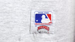 MLB (Nutmeg) - Los Angeles Dodgers Western Division T-Shirt 1991 Large Vintage Retro Baseball