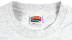 MLB (Nutmeg) - Los Angeles Dodgers Western Division T-Shirt 1991 Large Vintage Retro Baseball