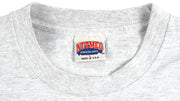 MLB (Nutmeg) - Los Angeles Dodgers Western Division T-Shirt 1991 Large Vintage Retro Baseball