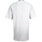 MLB (Nutmeg) - Texas Rangers Spell-Out  T-Shirt 1995 Medium Vintage Retro Baseball