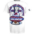 Starter - Colorado Avalanche, Stanley Cup Champions Deadstock T-Shirt 1996 Medium Vintage Retro Hockey