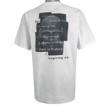 Nike - Thanks Mike For Inspiring Us T-Shirt 1990s Large Vintage Retro Basketball