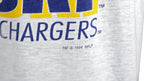 NFL (Logo 7) - San Diego Chargers Spell-Out T-Shirt 1994 X-Large Vintage Retro Football