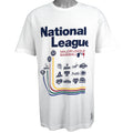 MLB  - Lets Play Ball Team Logo Deadstock T-Shirt 1990s X-Large Vintage Retro Baseball