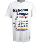 MLB  - Lets Play Ball Team Logo Deadstock T-Shirt 1990s X-Large Vintage Retro Baseball