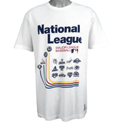MLB  - Lets Play Ball Team Logo Deadstock T-Shirt 1990s X-Large Vintage Retro Baseball