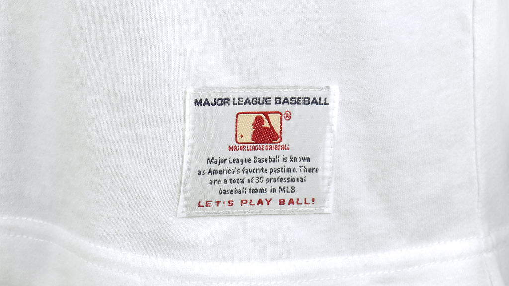 MLB  - Lets Play Ball Team Logo Deadstock T-Shirt 1990s X-Large Vintage Retro Baseball