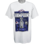 NHL (Lee) - Colorado Avalanche, Stanley Cup Champions T-Shirt 2001 Large Vintage Retro Hockey