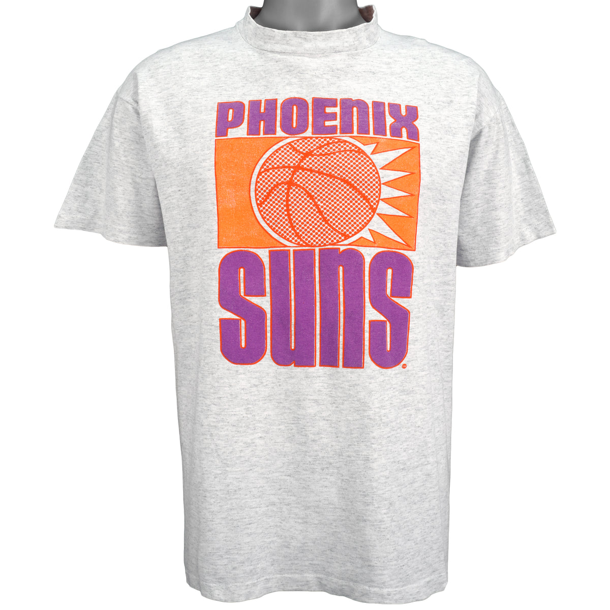 NBA (Fan Grabber) - Phoenix Suns Spell-Out T-Shirt 1990s Large Vintage Retro Basketball