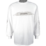 Harley Davidson - St. Paul, Minnesota Spell-Out Crew Neck Sweatshirt 2003 Large Vintage Retro 