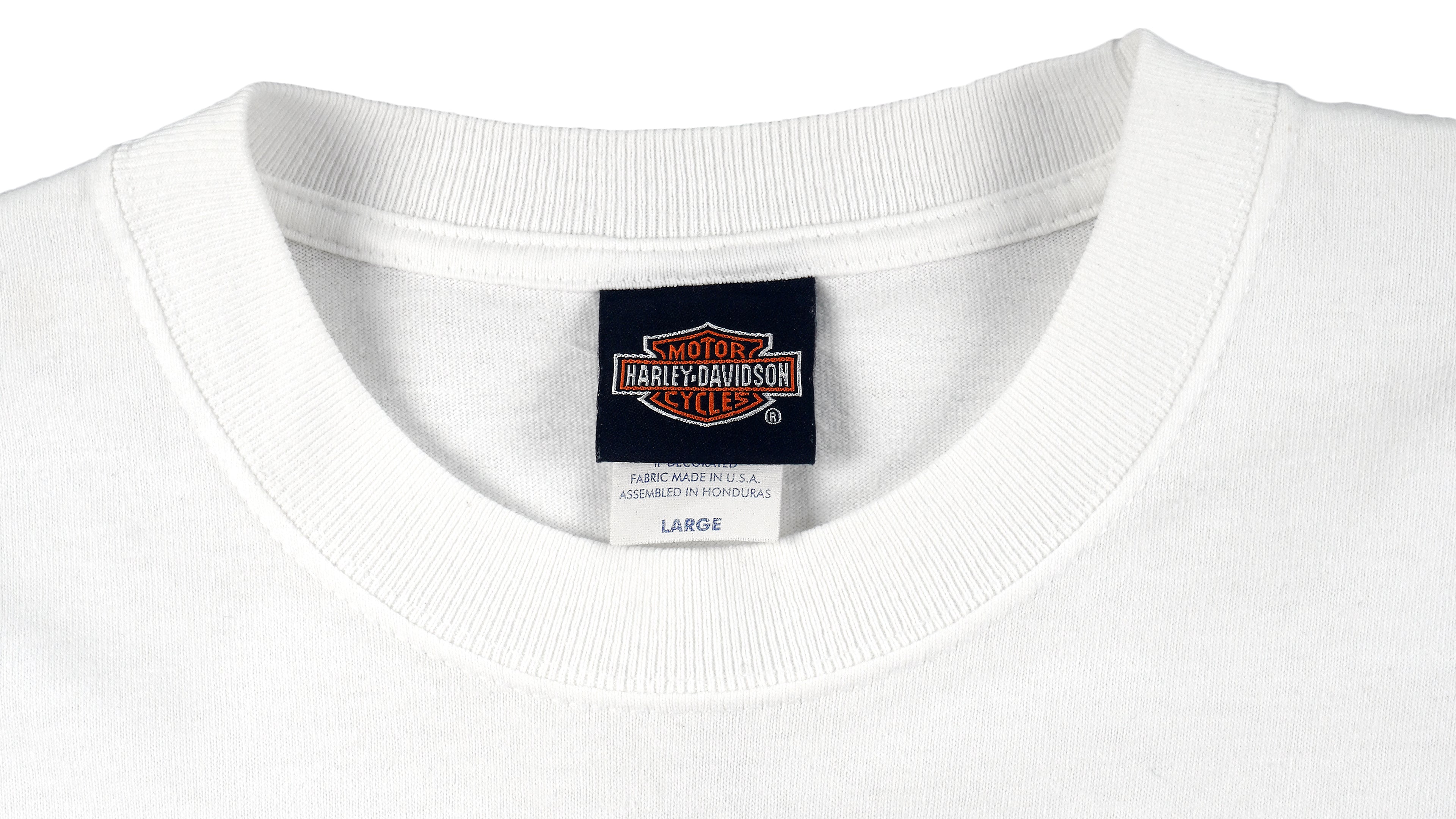 Harley Davidson - St. Paul, Minnesota Spell-Out Crew Neck Sweatshirt 2003 Large Vintage Retro 