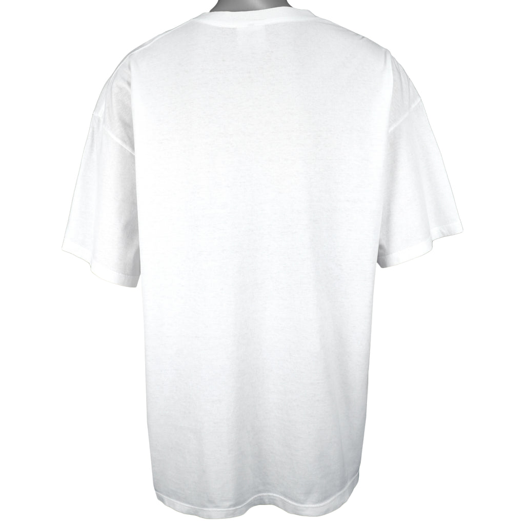 Nike - White Classic T-Shirt 1990s XX-Large Vintage Retro