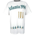 Vintage (Hanes) - Atlanta Olympic 100 Centennial T-Shirt 1996 Large Vintage Retro