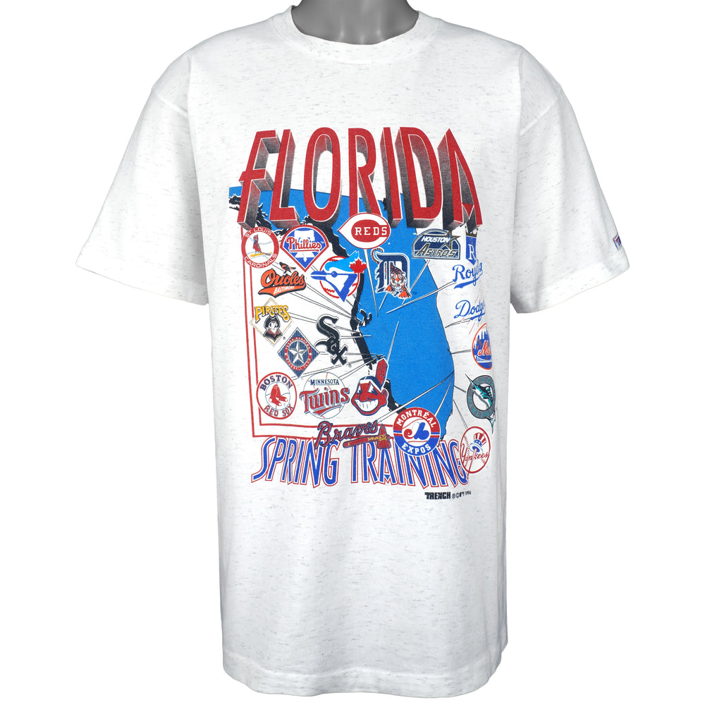 MLB (Trench) - Florida Spring Training Deadstock T-Shirt 1994 X-Large Vintage Retro Baseball
