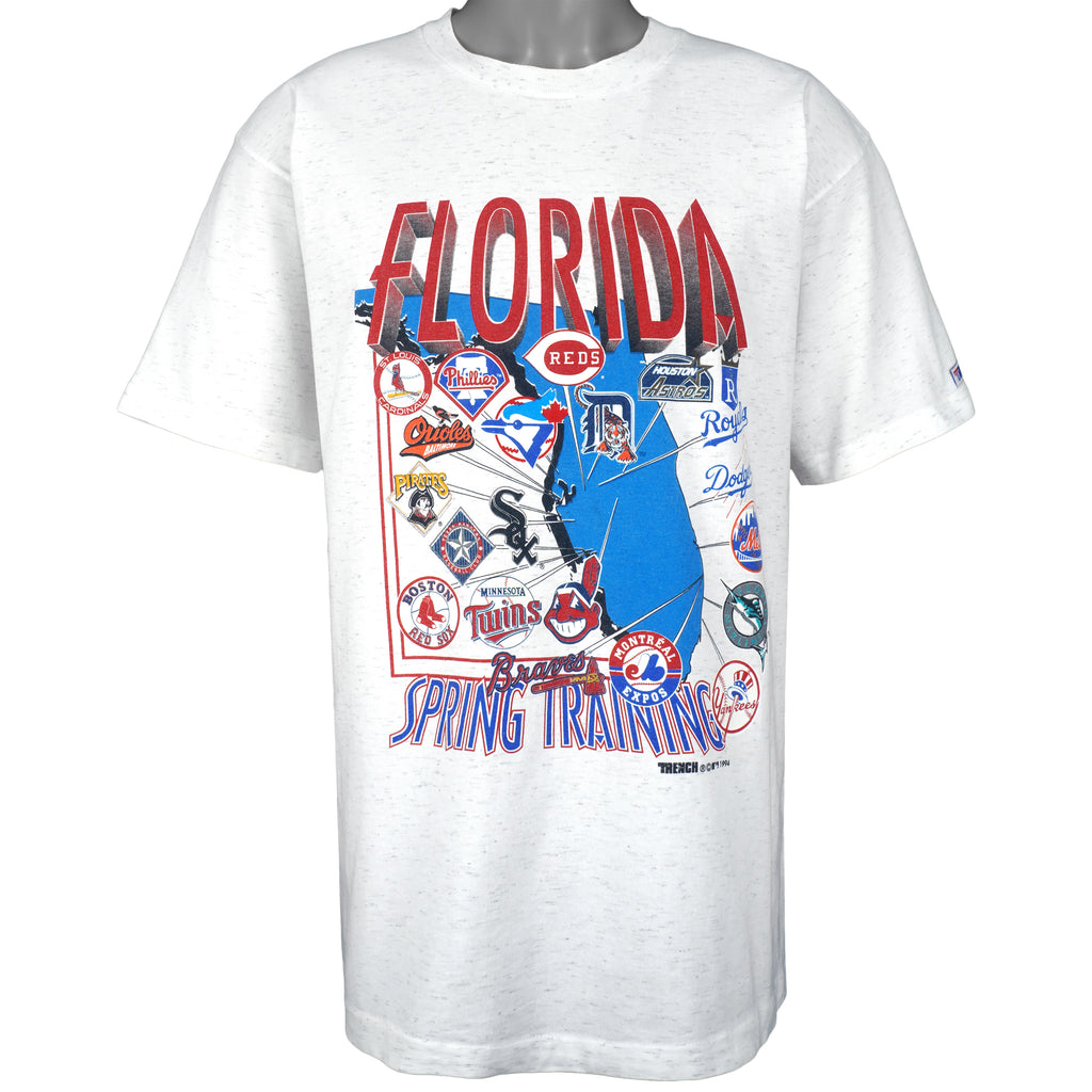 MLB (Trench) - Florida Spring Training Deadstock T-Shirt 1994 X-Large Vintage Retro Baseball