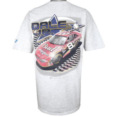NASCAR - Budweiser Dale Earnhardt Jr. #8 MLB All Stars Game T-Shirt 2002 Large