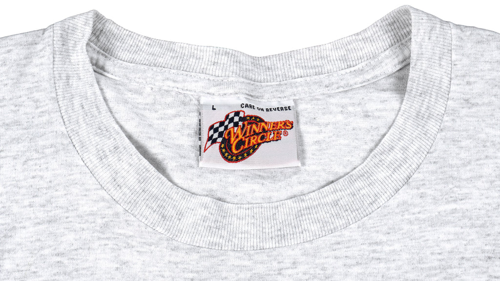 NASCAR - Budweiser Dale Earnhardt Jr. #8 MLB All Stars Game T-Shirt 2002 Large Vintage Retro Baseball