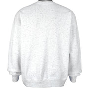 MLB (Trench) - Baltimore Orioles Spell-Out Crew Neck Sweatshirt 1995 Large Vintage Retro Baseball