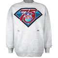 NFL (Grand Sport) - 75th Anniversary Big Logo Crew Neck Sweatshirt 1994 Large Vintage Retro Football