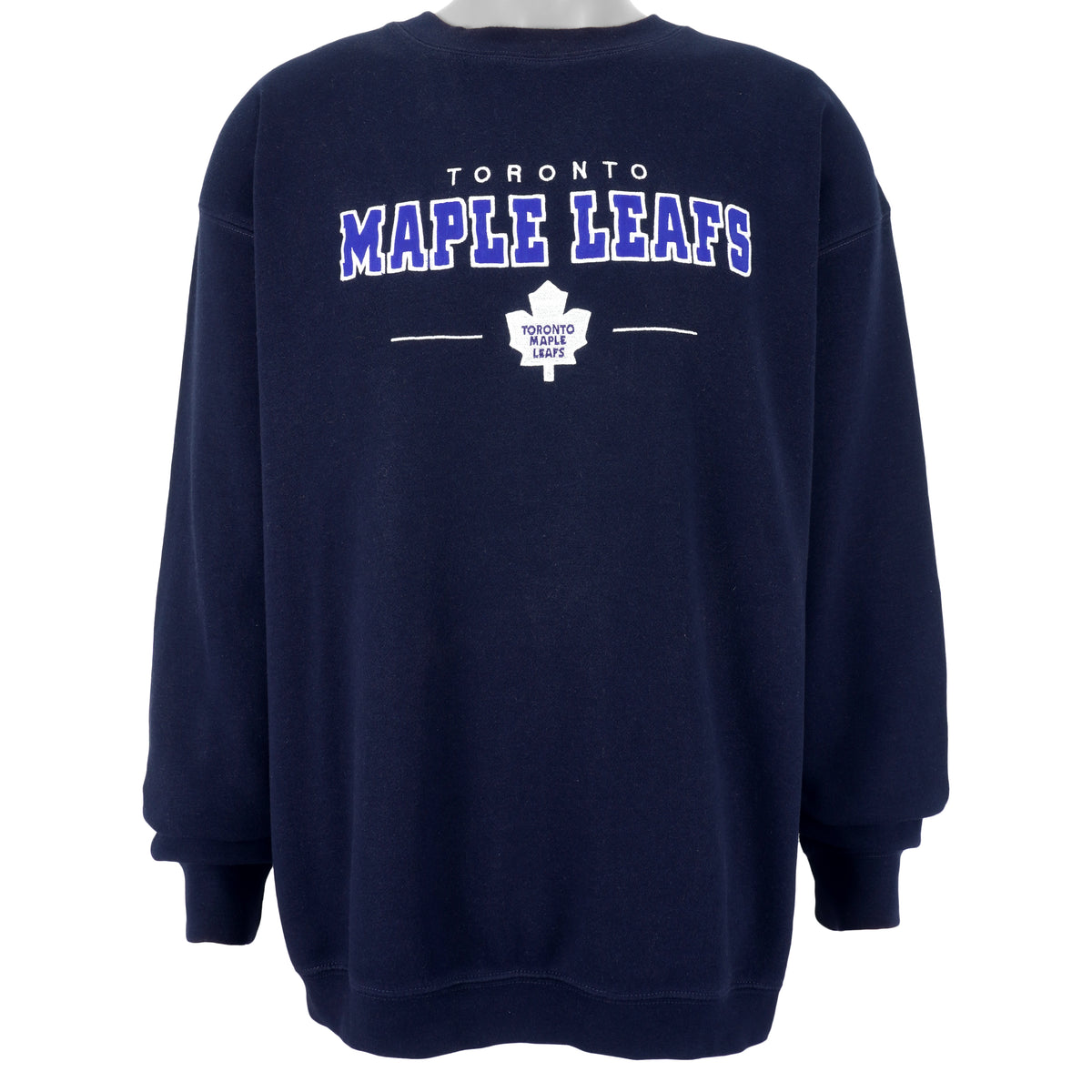 NHL - Toronto Maple Leafs Crew Neck Sweatshirt 1990s X-Large  Vintage Retro Hockey