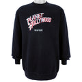 Vintage - Planet Hollywood, New York Crew Neck Sweatshirt 1990s Large Vintage Retro