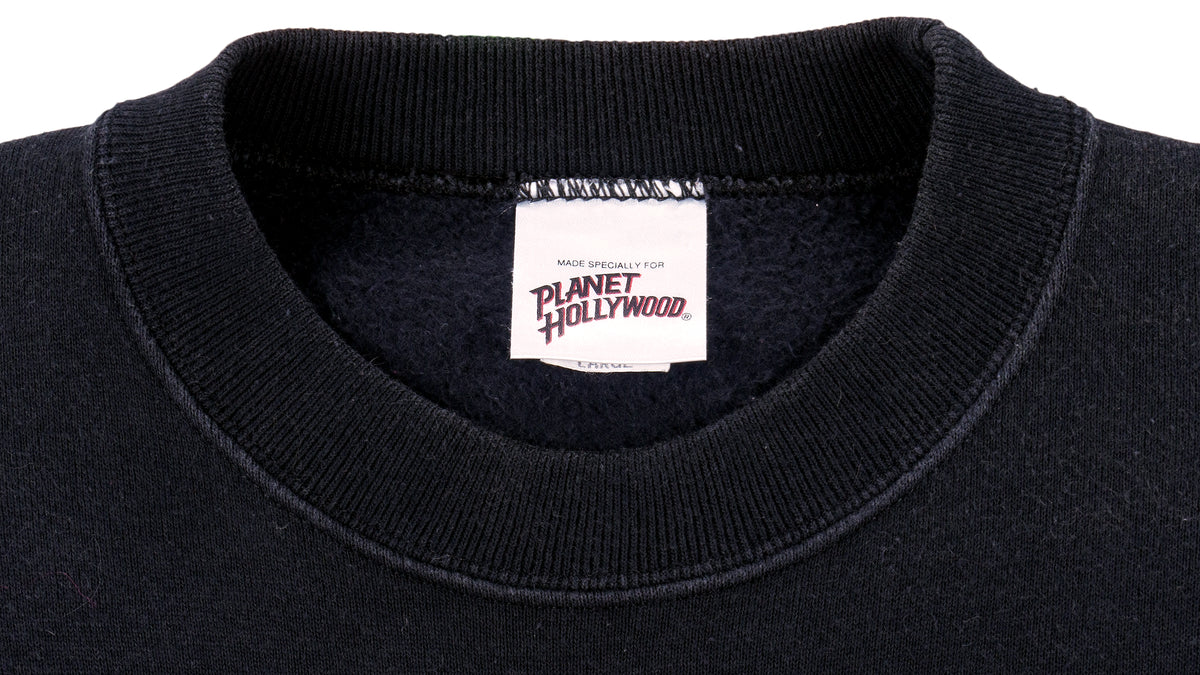 Vintage - Planet Hollywood, New York Crew Neck Sweatshirt 1990s Large Vintage Retro