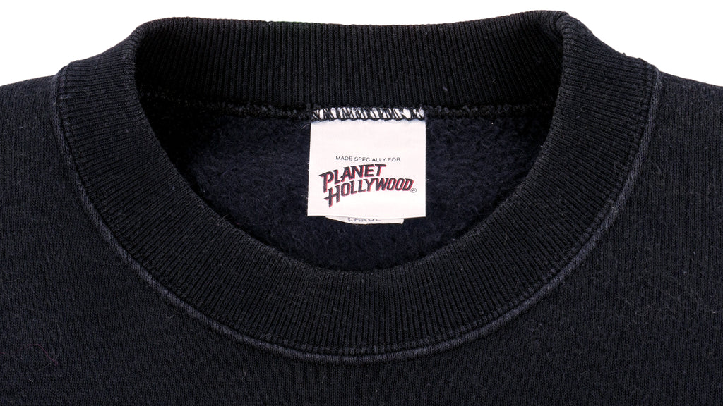 Vintage - Planet Hollywood, New York Crew Neck Sweatshirt 1990s Large Vintage Retro