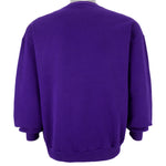 NFL (Fluid) - Minnesota Vikings Big Logo Crew Neck Sweatshirt 1994 Large Vintage Retro Football