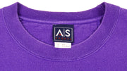 NCAA (AS Sport) - LSU Tigers Embroidered Crew Neck Sweatshirt 1990s XX-Large Vintage Retro Football Collage