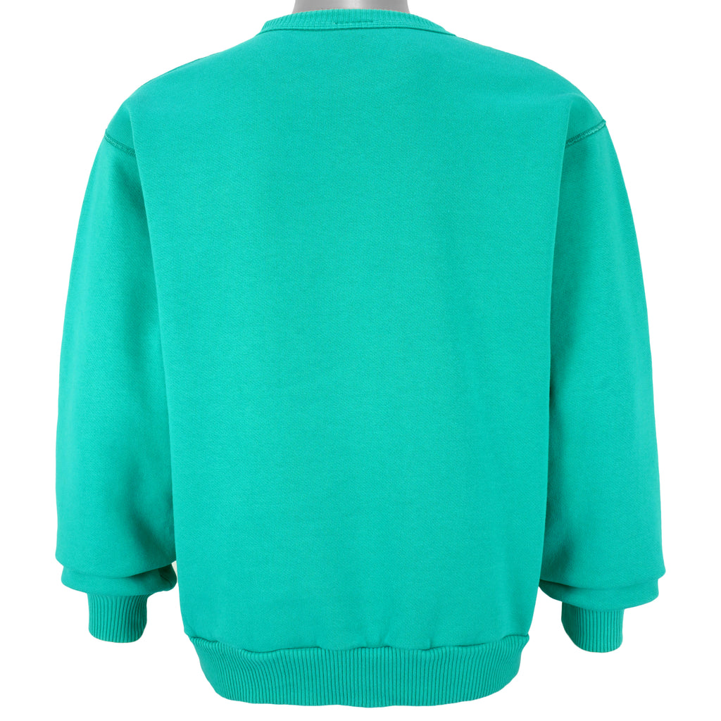 Vintage (Waves) - Whistler, Canada Crew Neck Sweatshirt 1990s Medium Vintage Retro