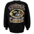 NFL (Tultex) - Baltimore Ravens Crew Neck Sweatshirt 2001 Large Vintage Retro Football