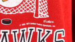 NHL(Artex) - Chicago Blackhawks & Snoopy Crew Neck Sweatshirt 1971 Large Vintage Retro Hockey