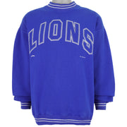 NFL (Nutmeg) - Detroit Lions Crew Neck Sweatshirt 1994 Large Vintage Retro Football