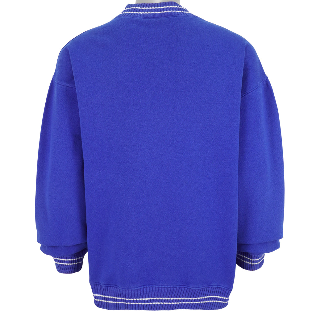 NFL (Nutmeg) - Detroit Lions Crew Neck Sweatshirt 1994 Large Vintage Retro Football