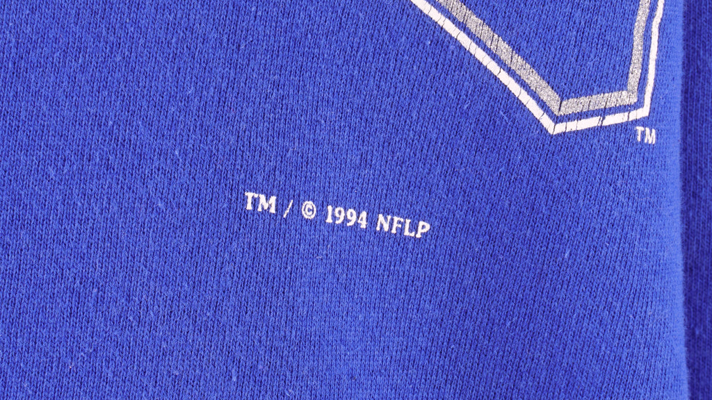 NFL (Nutmeg) - Detroit Lions Crew Neck Sweatshirt 1994 Large Vintage Retro Football