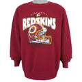 NFL - Washington Redskins Crew Neck Sweatshirt 1990s Large Vintage Retro Football