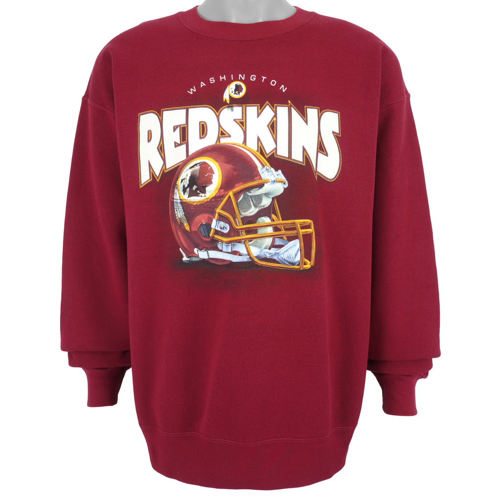 NFL - Washington Redskins Crew Neck Sweatshirt 1990s Large Vintage Retro Football