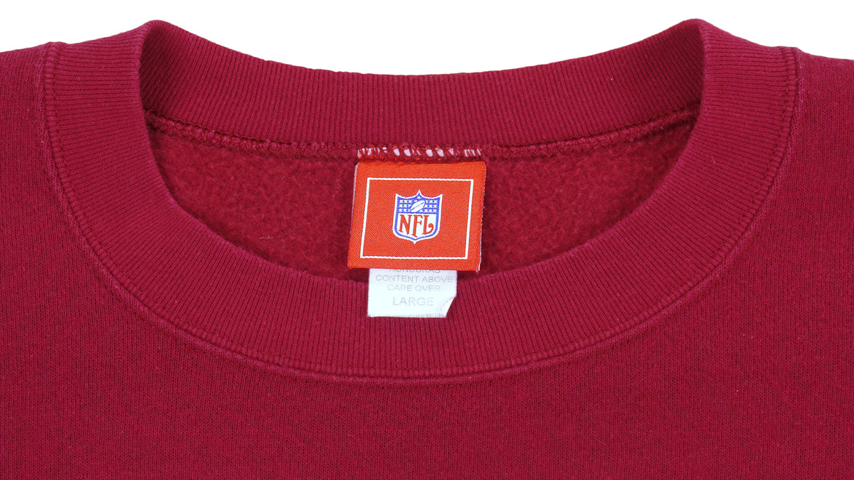 NFL - Washington Redskins Crew Neck Sweatshirt 1990s Large Vintage Retro Football
