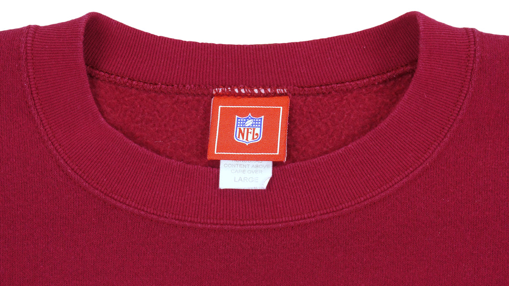 NFL - Washington Redskins Crew Neck Sweatshirt 1990s Large Vintage Retro Football