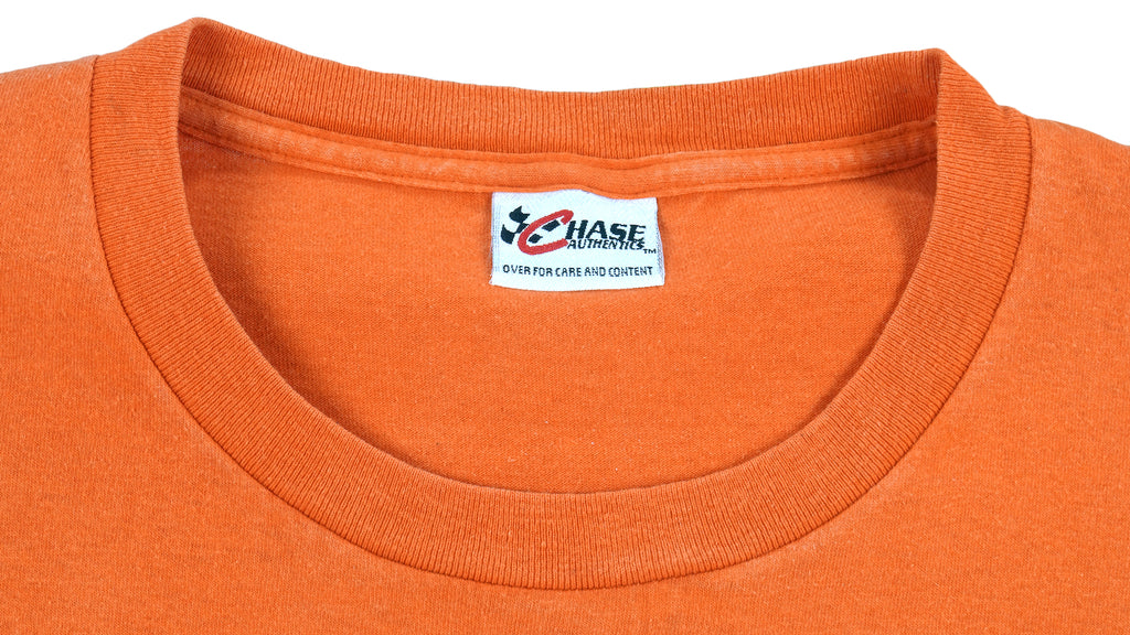NASCAR (Chase) - Orange Tony Stewart #20 T-Shirt 2000s X-Large Vintage Retro 