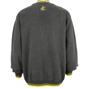NFL (Logo Athletic) - Pittsburgh Steelers Embroidered Crew Neck Sweatshirt 1990s Large Vintage Retro Football