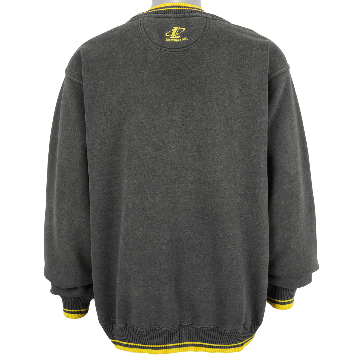 NFL (Logo Athletic) - Pittsburgh Steelers Embroidered Crew Neck Sweatshirt 1990s Large Vintage Retro Football
