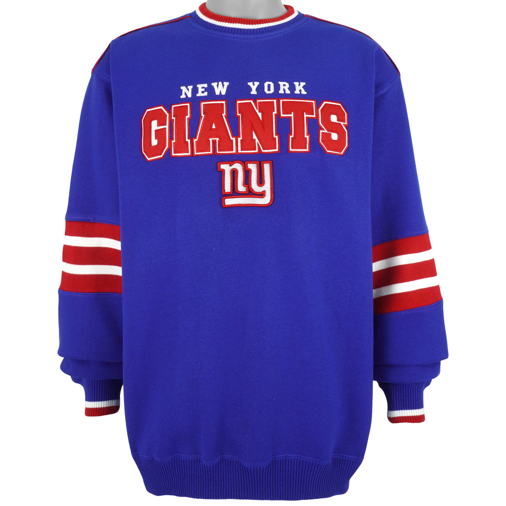 NFL (Lee) - New York Giants Crew Neck Sweatshirt 1990s Large Vintage Retro Football
