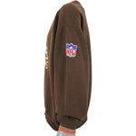 Starter - Cleveland Browns Big Spell-Out Crew Neck Sweatshirt 1990s Large Vintage Retro Football